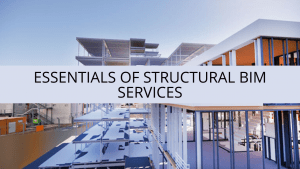 Essentials of Structural BIM Services