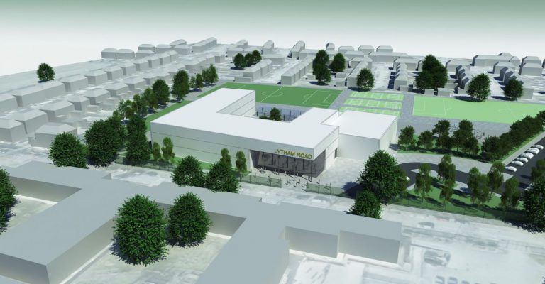 aerial_concept_image_Lytham_Rd_HS architectural services